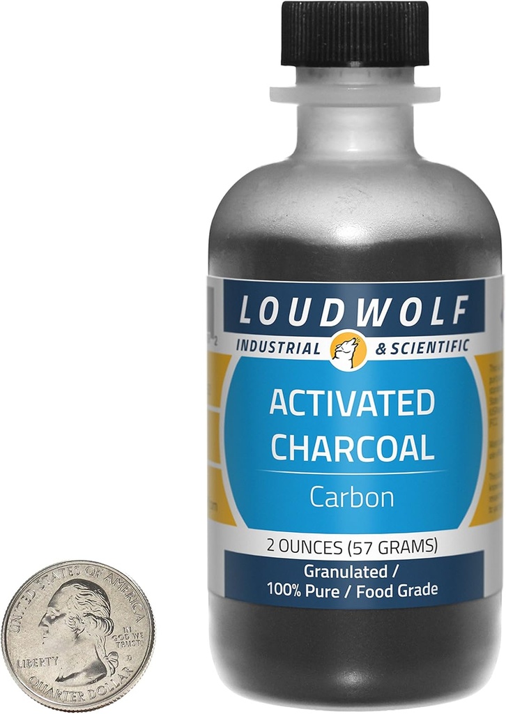 Aktif Charcoal/Fines / 2 Ounces /% 100 Pure Food Grade