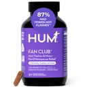 HUM Fan Club Menopause Probiyotik Supplement, Estrogen Free Menopause Supplements for Women, Non Hormonal, Supports Energy & Hot Flashes, Grape Seed Extract & Sibirya Rhubarb, 30 Vegan Capsules
