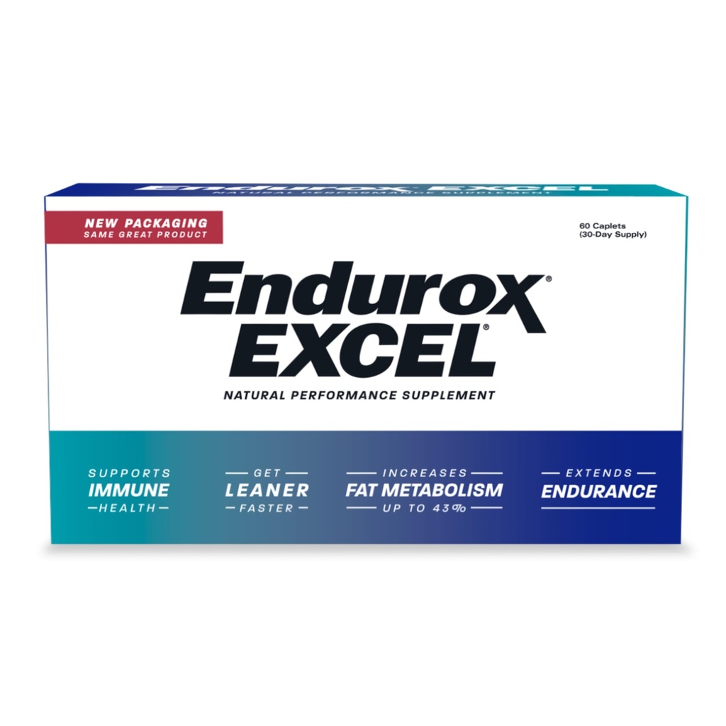 Pacific Health Endurox Excel Natural Performance Supplement, Metabolism'ı artırıyor ve Ciwujia (Ginseng) Kök - 60 Caps