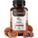 Organik Reishi Mushroom Capsules Supplement (120) | Pure Fruiting Body 10:1 High Strength Extract |% 30 Beta-D Glucans | 9,000 mg Raw Equivalent Per | Calm, Sleep & Stres Desteği