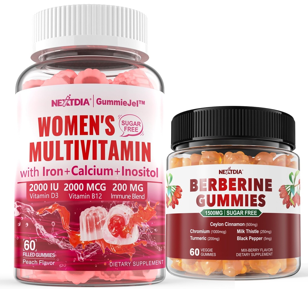 Nextdia Berberine + Women Multivitamin