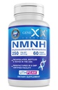 Genx Formulas 250 mg NMNH (60 Capsules - 30 Hizmet) | UthpeakTM NMNH (Dihidrnicotinamid Mononüotid) NAD+ Precursor for Health Aging - Non-GMO, Gluten-Free, Vegetarian