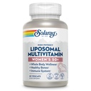 SOLARAY Liposomal Multivitamin for Women 50 Plus, Demir, Vitamin D, C, B12, Biotin & More, Immune Support & Bone Health, Vegan, 30 Hizmet, 60 VegCaps