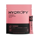 Hydrofy Hidrojen Su + Elektrolytes Drink Mix | H2 Hydration Packets with Molecular Hidrojen, sodyum, Pyum, Magnezyum, Kalsiyum ve Minerals | No Sugar | Raspberry 25 Ct