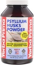 Yerba Prima Psyllium Husks Fiber Toz, 12 Ounce - Doğal Fiber Supplement - Kolon Temiz - Gut Health - Vegan, Non-GMO, Gluten Free
