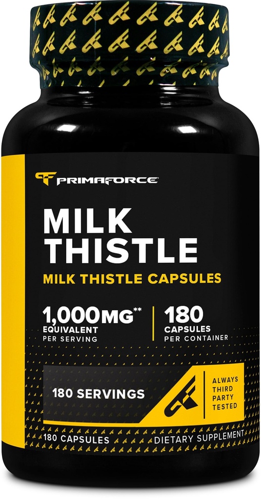 Primaforce Süt Butle 180 Capsules 1000 mg Eşdeğer - Gluten Free, Non-GMO Diyetsel Supplement, 250 mg of 4:1 Ekstraksiyon