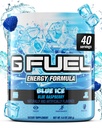 G Fuel Blue Ice Energy Drink Toz, Pre Workout Caffeine Mix for Game, Sugar Free Focus replica, Vitamin + Antioksis, 9.9oz (Mavi Raspberry, 40 Hizmet)