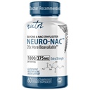 Nutri Neuro NAC Supplement 375 mg Ekstra Kuvvet 1800 mg Glycine - N-Acetyl Cysteine Ethyl Ester - 20x More Bio available - Boost Glutathione 10x More - 90 Vegan Capsules - 3rd Parti Test Edildi
