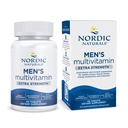Nordic Naturals Men's Multivitamin Ekstra Güç - Bone, Energy, & Blood-Vessel Destek - Immunity Supplement - 20 Essential Nutrients - 60 Tablet - 30 Hizmet