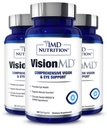 1MD Beslenme VisionMD Eye Vitamin CARMIS - Lutein & Zeaxanthin | Destekler Vizyon Sağlığı, Günlük Göz Strain, & Occasional Kuru Eye | 90 Softgels (3-Pack)