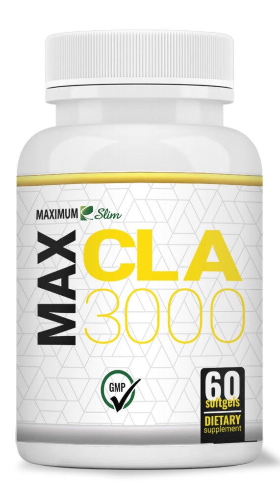 En yüksek Slim MAX CLA 3000, Yüksek Potency, Doğal Kilo kaybı Egzersizi Geliştirme, Lean Kas Mass'i artırmak, Non-GMO% 95 Pure CLA, 90 Count Count Count