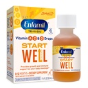 Enfamil Tri-Vi-Sol Bebek Multivitaminleri, Bebekler için Büyüme ve Immune Health, 50mL Şişe