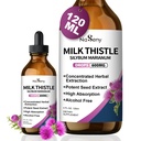 Süt Butle Supplement, Silymarin Süt Canlı Destek, Temiz, Detox, Antioksi Desteği, Daily Liver Supplement, Vegan & Non-GMO, 4 FL OZ