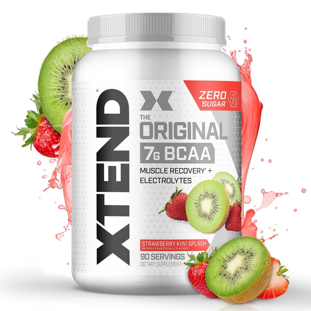 Xtend XTEND Original BCAA Toz 7g BCAA ve 2.5g L-Glutamine, Sugar Free Post Workout Muscle Recovery, Miss Acids for Men & Women, 90 Servisler