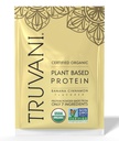 Truvani Vegan Pea Protein Toz | Banana Cinnamon | 20g Organik Bitki Temel Protein | 1 Hizmet | Keto | Gluten & Dairy Free | Low Carb | No Ek Olmayan Şeker