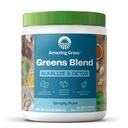 Amazing Grass Greens Blendze & Detox: Smoothie Mix, Cleanse with Super Greens & Beet Root Toz, Digestive Enzymes, Prebiyotiks & Probiyotiks, 30 Hizmet (Pazarlama Mayıs Vary)