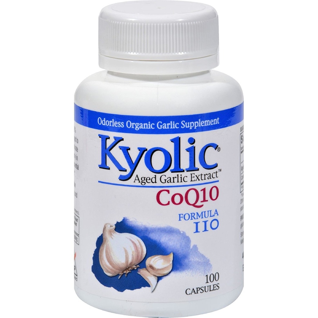 Kyolic Formula 109 CoQ10 Capsule - 100 paket başına - her durumda 3 paket.