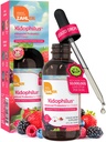 Zahler - Çocuklar için Kidofililer (4 Fl Oz) Onaylanmış Kosher Çocuklar Sağlıklı Digestion & Immune Support - Tavuk Meyvesi Ölmüş Çocuk Probiyotikleri Tamamladı