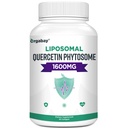 Orgabay Liposomal Quercetin Phytosome 1600 mg,Bromelain 200 mg,Zinc 30 mg,Vitamin C Turmeric 40 mg, En Yüksek Aborcetin Kompleksi, 60 Softgels