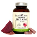 Herbal Roots Organik Arıt Köklü Toz Kapsülleri - hizmet başına 1.500 mg - sertifikalı USDA Organik - Non-GMO - 60 Kont Vegan Capsules