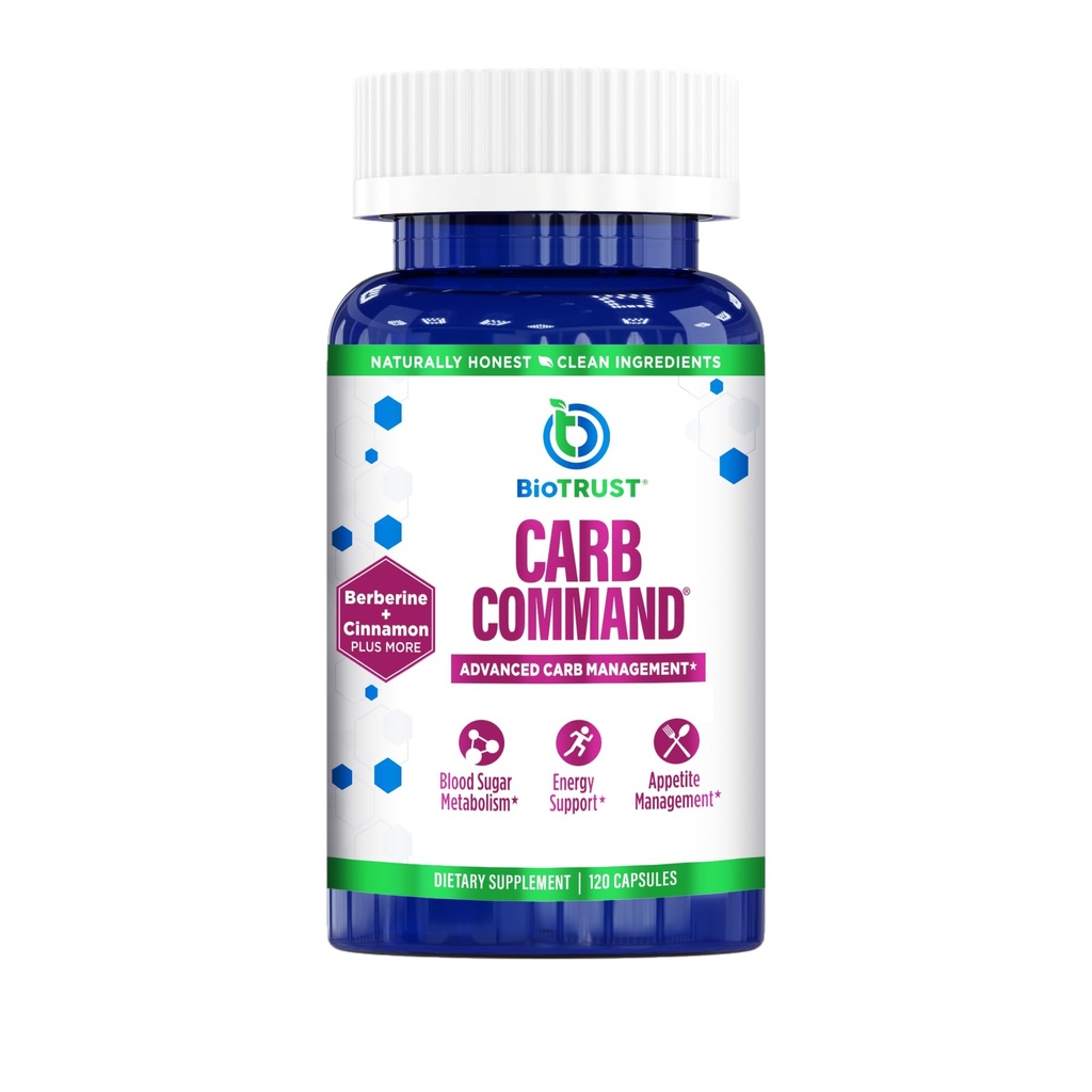 BioTrust Carb Komutanlığı - Carb Management Supplement, Metabolic Support for Ketosis, Supports Keto, Low Carb ve Paleo Lifestyle (60 Hizmet)