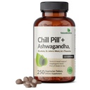 Futurebiyotiks Chill Pill + Ashwagandha, Rhodiola, St. John's Wort, & L-Theanine - Non-GMO, 250 Vegetarian Tabletler
