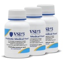 VSL #3, Digestive Health, IBS & UC Belirtileri - 112.5B CFUs, High-Potency, Multi-Strain, Live, Reerated Probiyotik, Medical Food for Gut Health Support in Men & Women, 180 Capsules
