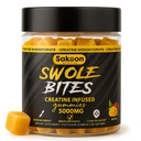 Kretine Gummies 5000 mg – Vegan - Kas Builder – Güçlü ve Enerji Desteği – 120 Kont – Mango Flavor – Kretine Monohidrat Supplement for Men & Women