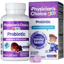 Doktor'un Çocuklar için Probiyotikleri - 7 Diverse Strains, Organik Prebiyotikler, Vitaminler ve Mineraller - Klinik olarak Studied L. Rhamnosus - Immune & Digestive Support - No Sugar or Yapay Dyes - 60ct