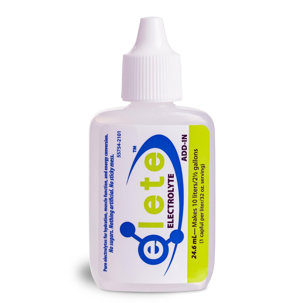- Electrolyte Add-In – 1 Pocket Şişe – 4 Essential Electrolytes Inter – All Natural – Any Drink into a Sports Drink – 24.6mL