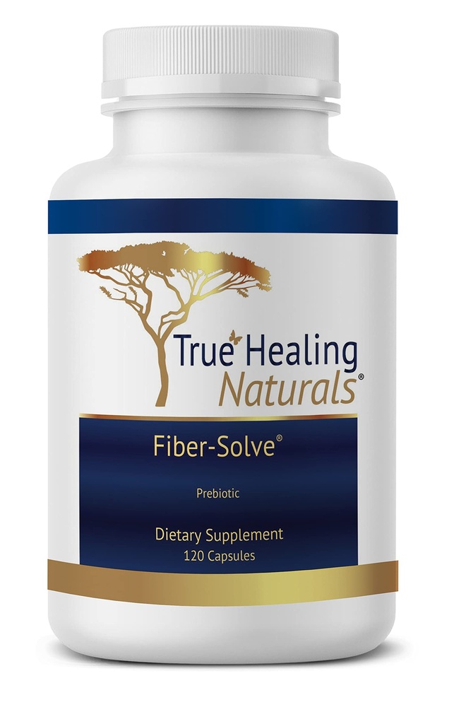 Gerçek şifa Naturals - Fiber-Solve - Prebiyotik Supplement - 2.000 mg of Prebiyotik - 120 Capsules