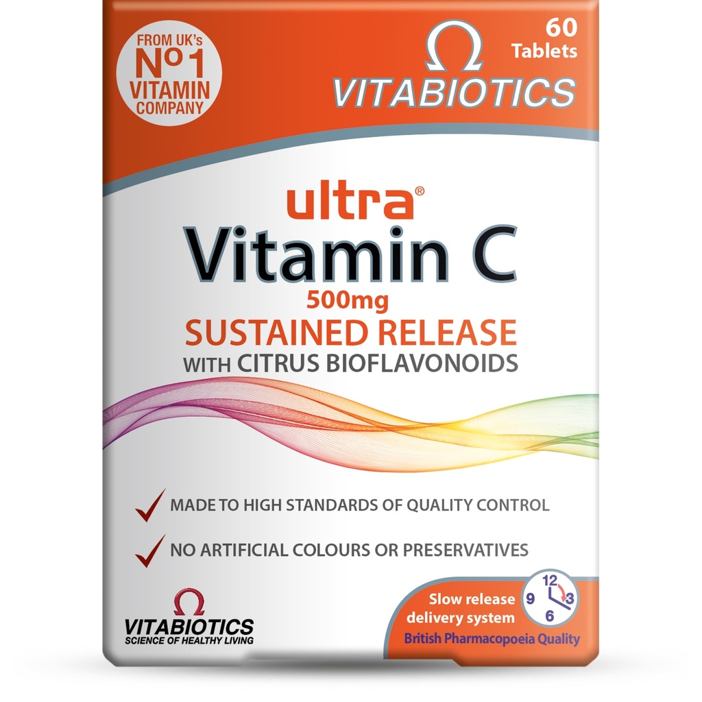 Vitabiyotikler - Ultra Vitamin C - 60 Tablet
