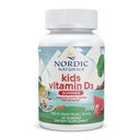 Nordic Naturals Vitamin D3 Gummies Kids, Wild Watermelon Outlet - 60 Gummies - 400 IU D3 - Bone Health, Sağlıklı Immunity - Non-GMO, Vegetarian - 60 hizmet