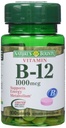 Nature's Bounty, Vitamin Tamam, Enerji Metabolism ve Nervous System Health tarafından B12 Vitamini, 100 Tablet