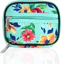Serfeymi Weekly Travel Pill Organizer Pill Case for Purse with Reforce 7 Day Pill Box, Fashionable Travel Medicine Organizer Pill Konteyner for Medicine, Vitamin, Supplement - Green 01