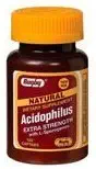 Junior Acidofilius Extra Strength with L-yuanogenes (100 Captabs) 4 paket)
