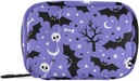 Halloween Bats Pill Box 7 Günlük Pill Case Travel Pill Organizer Bag with diamond Weekly Vitamin Medicine Supplementrec Pouch Bag