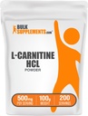 BulkSupplements.com L-Carnitine HCl Toz - Carnitine Supplement, Carnitine Toz, L-Carnitine 500 mg - Unflavored & Gluten Free, 500 mg per Service, 100g (3.5 oz) (Polonya Tozu, L-Carnitine Tozu, L-Carnitine 500 mg - Unflavored & Gluten Free, 500 mg