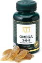 Doktor ALI - Vegan Omega 3-6-9 Gummies | Fish-Free, Non-GMO, Organik Malzemeler | Beyin, Kalp ve Vizyon Yetişkinler ve Çocuklar için Destek | Gelatin-Free | Gluten-Free | 70 Count