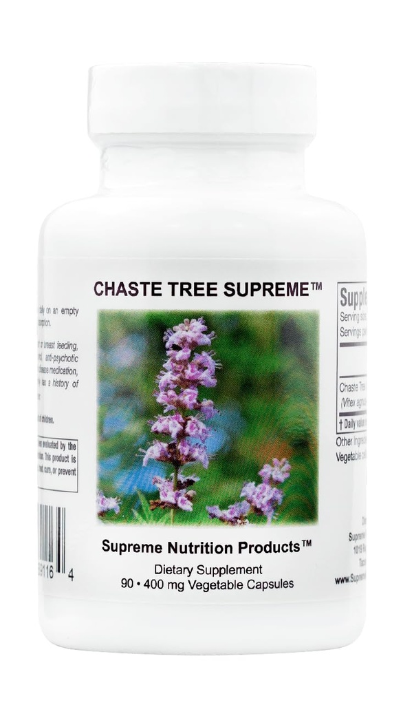 Yüksek Beslenme Chaste Ağacı Yüksek, 90 Saf Vitex Vegetarian Capsules