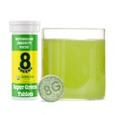 8Greens Supergreens Tabletleri | Super Greens Toz Superfood Tablet, Metabolism Immunity & Focus, Daily Greens Effervescent Tabletleri, Organik: Aloe Vera, Spirulina, Chlorella, Lemon Lime, 10 Hizmetler