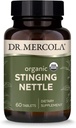 Dr. Mercola Organic Sting Nettle Diyeter Supplement, 60 Hizmet (60 Tablet), GMO, Gluten Free, Soy Free, USDA Organik Organik