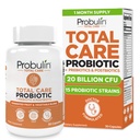 Probulin Total Care Probiyotik Supplement, Daily Gut, Digestive ve Immune Health Probiyotiks Capsules for Men and Women, 20 Milyar CFU, Vegan, 30 Count Şişe