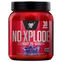 BSN N.O.-XPLODE Pre Workout Toz, Blood Supplement for Men and Women with Kretine and Beta-Alanine, Flavor: Grape, 30 Hizmetler