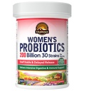 Vitalitown Women's Probiyotiks | 200 Milyar CFUs 30 Strains | 60 ct | Raf Stable, Acid Dayanıklı | Replenish Good Bakteri, Yoğun Digestive & Vaginal Support | Vegan, Non-GMO
