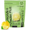 TozVitamin Electrolytes Toz Plus Keto, Lemonade (100 Hizmet) 0 Sugar, No Maltodextrin,1000 mg Pyum,120 mguba,120 mg Magnezyum,Organic Vitamin C,Zero Calories, Enerji Hydration Toz