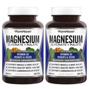 Farm Haven Magnezyum Glycinate & Malate Kompleksi w/Vitamin D3, Max Abors- Bone Health, Nerves, Muscles, 240 Capsules, 120 Days