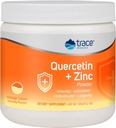 Trace Minerals Quercetin Plus Çinko Toz - Immune Desteği için Antioksi Supplement - Mineral Supplement Aids Cardiovascular Health - Vitamin C & Ionic - Orange Cream, 120g (30 hizmet)