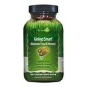 Irwin Naturals Ginkgo Smart Güçlü Nootropic Beyin Uyarısı - DMAE, Clubmoss, Choline & Acetyl L-Carnitine - 60 Liquid Softgels