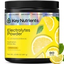 KEY NUTRIENTS Multivitamin Elektrolytes Toz No Sugar - Limonade Electrolyte Toz - Sodyum & Energy Supplement - Hydration Toz - No Calories - 90 Servisler - ABD'de Yap